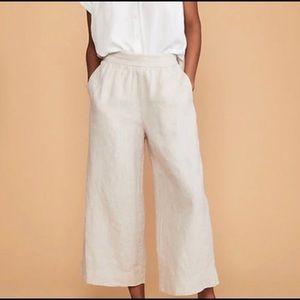 LOFT x Lou & Grey Linen Culotte Pants